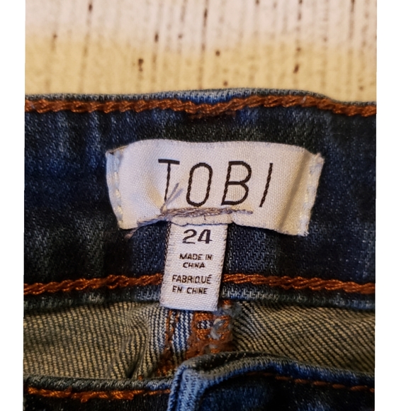 TOBI Women's Size 24 Blue Jeans - Picture 8 of 9